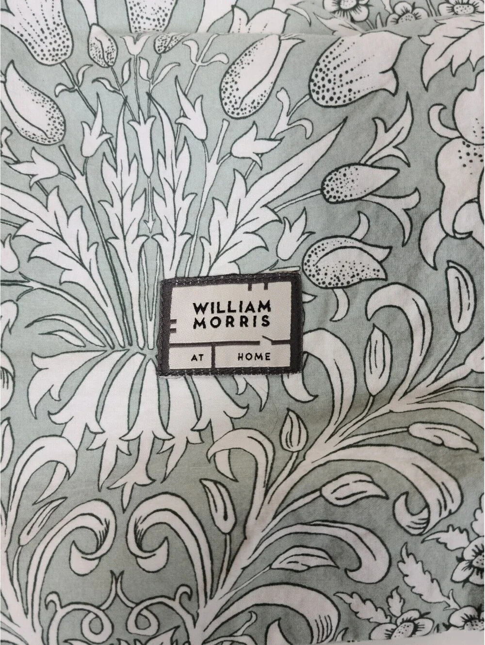 William Morris At Home Blue Floral Pillowcase Pair